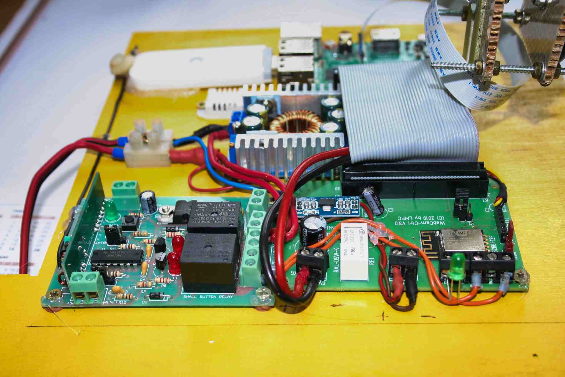 Modellflugplatz Webcam 433 MHz und ESP 8266 Platine