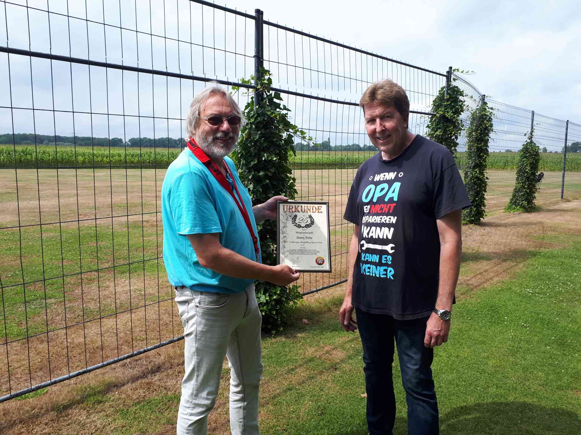 Jubilare 2022 Jubilarehrung 2022 beim LMFC