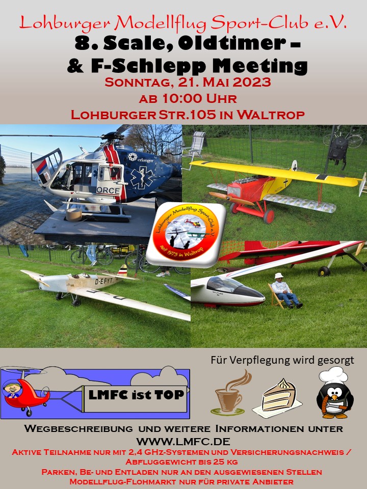 Plakat F-Schlepp Meeting