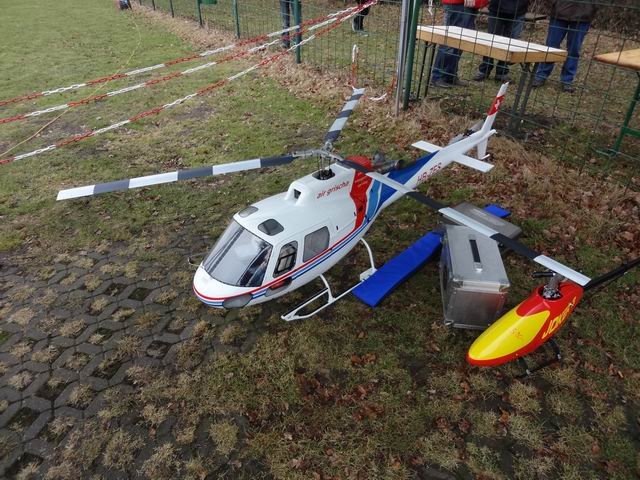 Ein RC Scale Helikopter