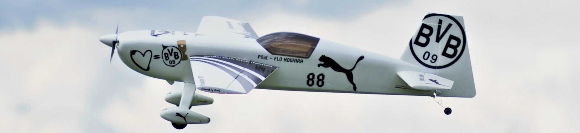 Kunstflugmodell im BVB Design