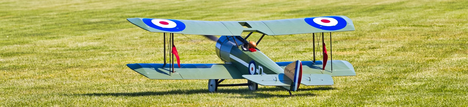 Modellflugzeug Doppeldecker Sopwith