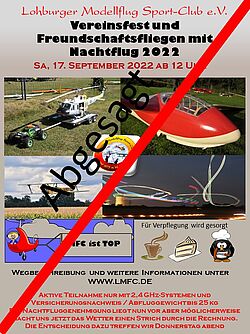 Plakat Vereinsfest 2022