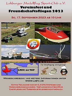 Plakat Vereinsfest 2023