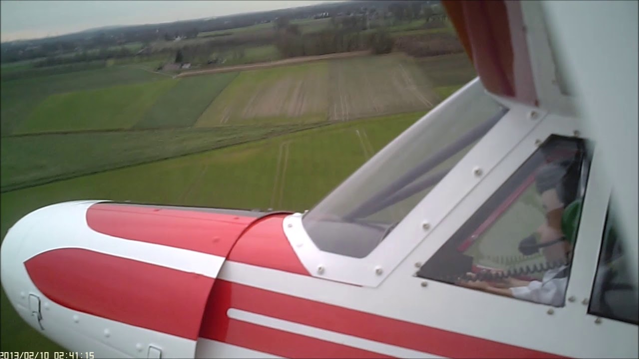 Piper Super Cub 25e von Horizon am 20.Dez.2015 beim LMFC, Dr.Düsentrieb