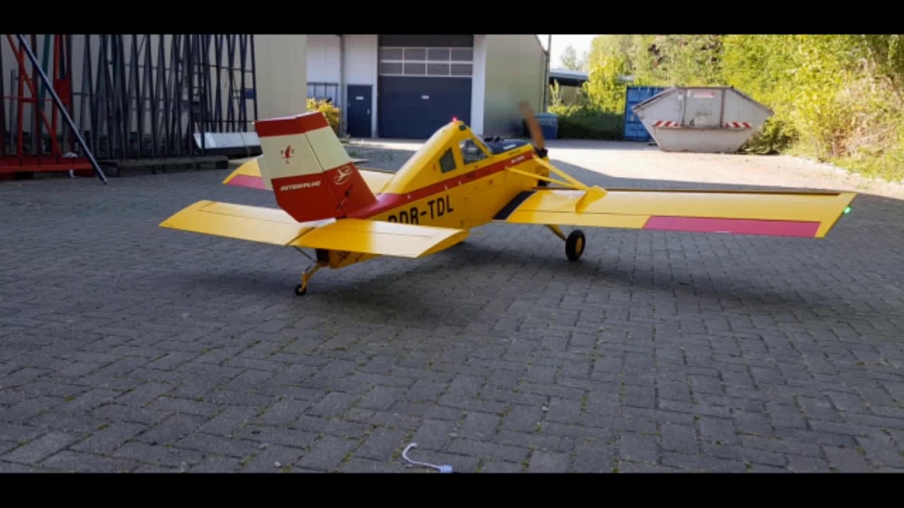 1. Rollout meiner PZL 106BR Kruk, Jürgen Wertz