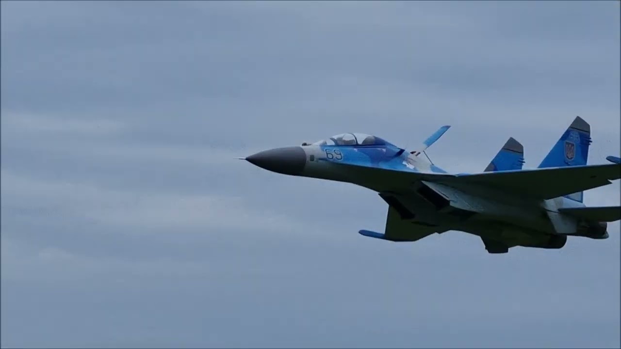 Erstflugtag SU-27UB Carf Twin Turbine, 8.2.2025 Waltrop, Dr.Düsentrieb