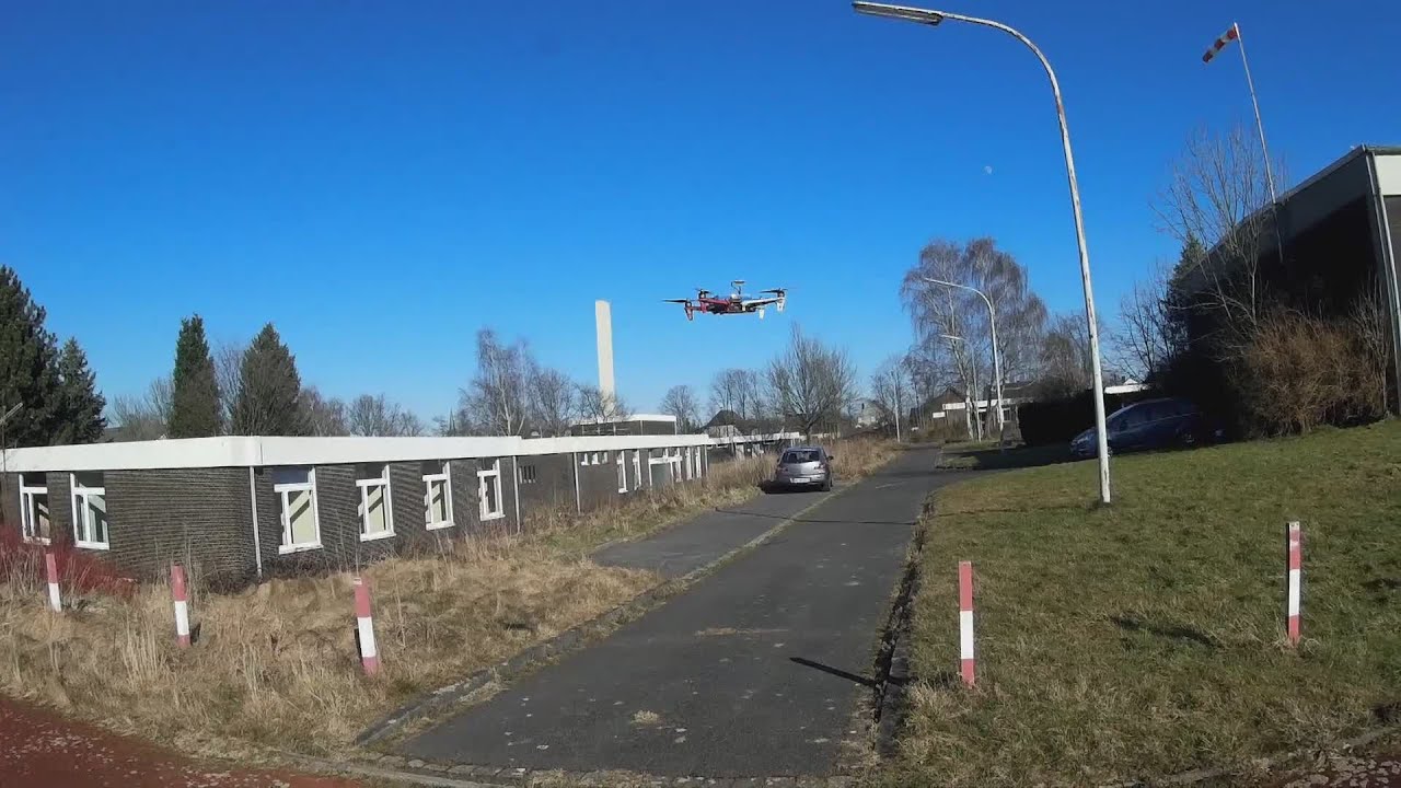 Test 2 DJI F450 E300, Quadro-Howi
