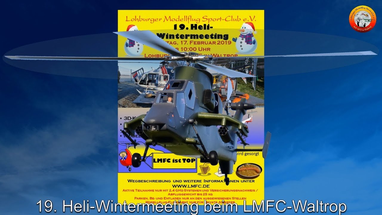 19. Heli-Wintermeeting beim LMFC-Waltrop, Quadro-Howi 19. Heli-Wintermeeting beim LMFC-Waltrop, Quadro-Howi